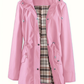 🔥Solid Color Casual Jackets, Waterproof and Windproof Coats, Hooded Windbreakers