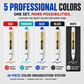 🖊️52% OFF NOW!🌟Precision Tip Quick‑Dry Oil‑Based Marker Pen, 10 Pcs 5 Colors