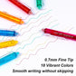 🏆Last Day Special Price ￡12.99!!💐Multi-Color Erasable Gel Pens (12 pcs)