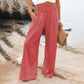 Women's High Waist Casual Wide Leg Trousers?Buy 2 get 10% Off Extra Auto & Free Shipping?