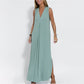 Buy 2 free shipping*Sleeveless Deep V-Neck Loose Maxi Dress