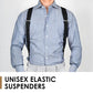 ⏳LAST DAY SALE 55% OFF !!📢Men's X-Back Suspenders with Hook Clips