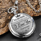 🎉Hot Sale🎉- To My Son Quartz Pocket Chain Watch