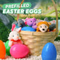 🔥 12 Pieces For Just ￡13.99 ! ! ! 🥚Pre-filled Easter Eggs with Stuffed Animal Toys – Soft Plush Inside, Colorful & Perfect for Egg Hunts 🐣