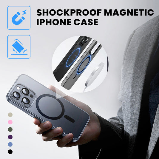 Tinted Shockproof Magnetic iPhone Case