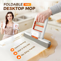 🧹LAST DAY SALE  £6.9!!⚡50K+ SOLD💕Mini Portable Self-Squeezing Mop✨Hands-Free Compact Cleaning Mop