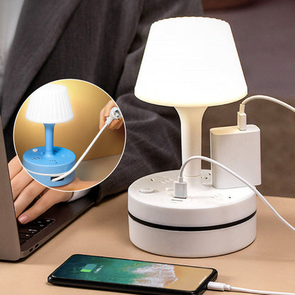 🎁🔥Last day of the sale: 63% OFF🔥💡 Bedside lamp with mains sockets and USB ports