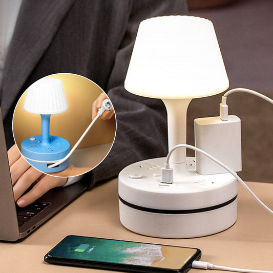 🎁🔥Last day of the sale: 63% OFF🔥💡 Bedside lamp with mains sockets and USB ports