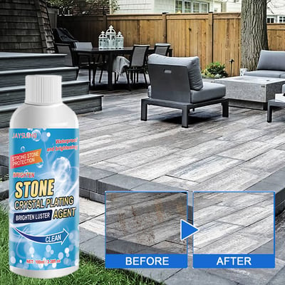 ✅👍Stone stain remover and renovator (effectively removes oxidation and rust stains)