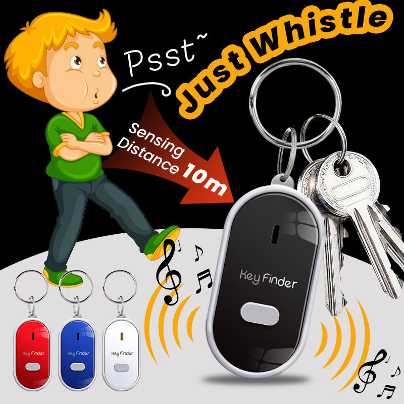 Whistling Activated Sensor Key Finder Keychain – keoepro