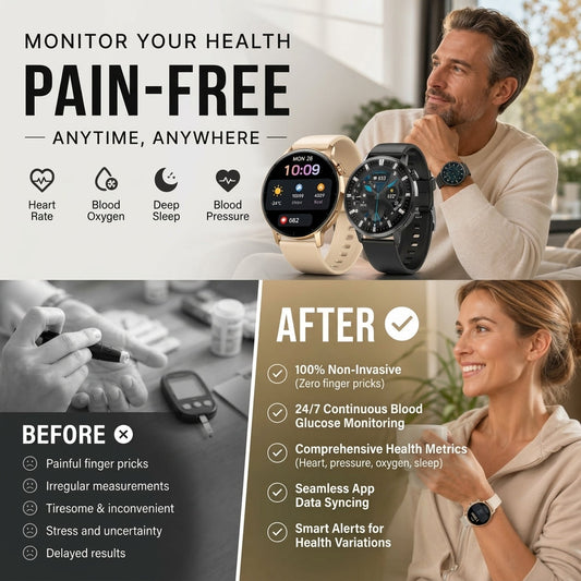 ⌚ LIMITED-TIME 56% OFF! 💡 Multifunctional Smartwatch – Health Track, Hands-Free Call, Sport Ready ✨