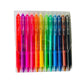 🏆Last Day Special Price ￡12.99!!💐Multi-Color Erasable Gel Pens (12 pcs)