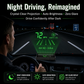 🚗 Enjoy 60% off now 🛒! Head-up display (HUD) in-car GPS digital speedometer — featuring traffic light countdown and red-light camera alerts, a universal driving safety warning device
