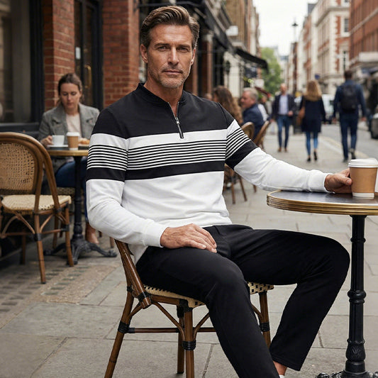🔥🧵 Men's Graphic Print Pullover & Pants Set – Bold streetwear style. Ultimate comfort for lounging or errands. 🎨👖 Complete look, zero effort. Shop now!