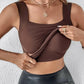 📢40%  OFF!⏰Women’s U-Neck Thermal Tank with Built-In Bra – Warm, Supportive & Braless Comfort ❄️❤️