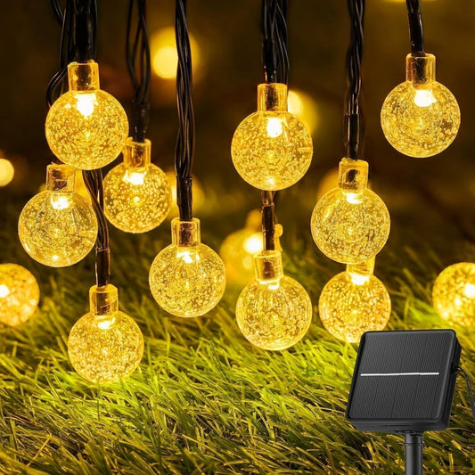 💎 55% OFF! 💎 Waterproof Solar-Powered LED String Lights – Warm White or Multi-Color, Remote-Controlled & Perfect for Patios, Gardens & Parties 🌟✨