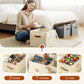 ⏰🔥LIMITED TIME 53% OFF! 👟 Fabric Shoe Organizer Storage Box – Foldable, Large Capacity, Dustproof & Breathable for Closet & Bedroom 🧺✨