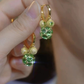 🥳2026 HOT SALE🥳💞50K+ SOLD!💥50% OFF! 🔥Vintage Gold-Plated Hoop Earrings with Purple Crystal Sphere