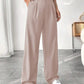 🏆2026 New Style 50% OFF💝Women's High Waisted Straight Leg Work Trousers with Side Pockets -✨Smart & Casual Look for Office and Beyond