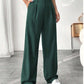 🏆2026 New Style 50% OFF💝Women's High Waisted Straight Leg Work Trousers with Side Pockets -✨Smart & Casual Look for Office and Beyond