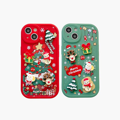 ?Christmas Hot Sale?3D Christmas Phone Case For iPhone（50% OFF）