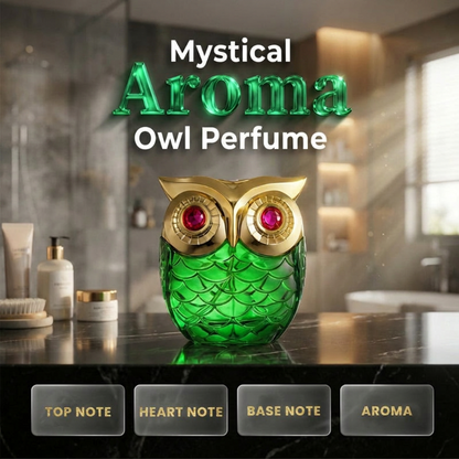 🏖️Summer Hot Sale 54% OFF🏝️🦉Mystical Eau de Parfum – Mysterious Scent, Elegant Owl Bottle, Long-Lasting💎