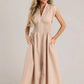 💃Hot Sale 50%⏰Women's Elegant V-Neck Split Maxi Dress👗