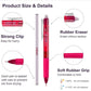 🏆Last Day Special Price ￡12.99!!💐Multi-Color Erasable Gel Pens (12 pcs)