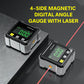 📢🔧 HOT SALE 49% OFF 🔥4-Side Magnetic Digital Angle Gauge with Laser