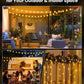 💎 55% OFF! 💎 Waterproof Solar-Powered LED String Lights – Warm White or Multi-Color, Remote-Controlled & Perfect for Patios, Gardens & Parties 🌟✨