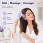 🔥Last-day offer🔥Scalp Massager Comb 💆‍♀️ – Self-Cleaning 🧼, Tangle-Free ✂️ & Frizz-Control Hair Brush with Soothing Mist Spray 💨✨ | Perfect for Dry, Brittle Hair 💧🌟