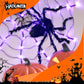 🎃LIMITED-TIME 56% OFF! ⏰Halloween Black Spider Decoration with Light🕷️