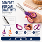 ⏳LAST DAY SALE ONLY ￡10.9!!🎉50K+ Sold✂️Multipurpose Pinking Shears Serrated Scissors