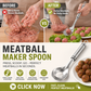 🥳2026 HOT SALE🥳💞50K+ SOLD! 🥩🍴 55% OFF! Meatball Spoon – Non‑stick, scoop & drain in one. No more messy hands – perfect meatballs in seconds! – a must‑have kitchen gadget! 🎁✨