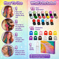 🎉🔥Last Day 52% OFF - 🌈12-Color Temporary Hair Chalk Applicator Set🎁-Ready for Christmas!🎅