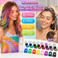 🎉🔥Last Day 52% OFF - 🌈12-Color Temporary Hair Chalk Applicator Set🎁-Ready for Christmas!🎅