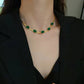 🔥Ultimate Elegance--Jade bracelet, earrings and necklace set