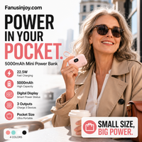📱56% OFF! 5000mAh Mini Power Bank – Portable, Universal Compatibility 🔋🔌【Limited Offer】