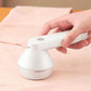 Rechargeable Fabric Shaver with 2 Replaceable Stainless Steel 6-Leaf Blades(1 Free Extra Included) | Lint Remover with 3-Speed Settings  - Efficient Sweater and Lint Shaver for Clothes, Removing Fuzz, Lint Balls, Pills, and Hairballs.Christmas Gift.