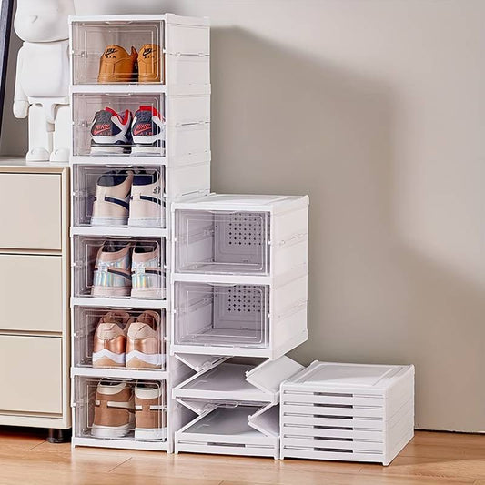 Multifunctional Folding Shoe Cabinet, Wardrobe