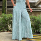🎁New arrival 40% OFF💥Women's Stylish Slim Fit Wide Leg Printed Jumpsuit