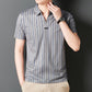 Men's Summer Striped Short Sleeve Shirt（50% OFF）