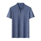 Men's Summer Striped Short Sleeve Shirt（50% OFF）