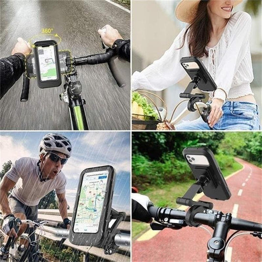 🔥Hot Sale 49% OFF💥Waterproof Bicycle & Motorcycle Phone Holder