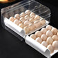 🔥Best Sales🔥  Pull-out food-grade refrigerator egg rack- stacks up to 32 eggs