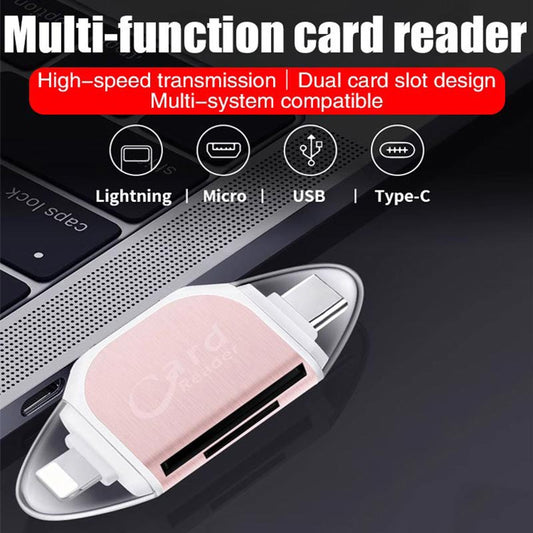 🔥Hot Sale🔥4-in-1 Multifunctional Card Reader