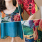 Women's Elegant Flowy Floral Print Plus Size Dress