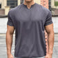 🔥Hot Sale 50% Off🔥High-quality Slim Fit Men's High Elastic Short Sleeves Workout T-Shirt