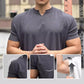 🔥Hot Sale 50% Off🔥High-quality Slim Fit Men's High Elastic Short Sleeves Workout T-Shirt