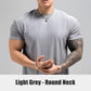 🔥Hot Sale 50% Off🔥High-quality Slim Fit Men's High Elastic Short Sleeves Workout T-Shirt